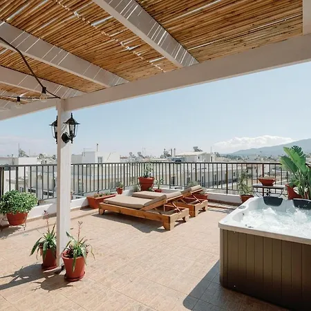 Skyloft - Rooftop Jacuzzi & Sea View - Kos